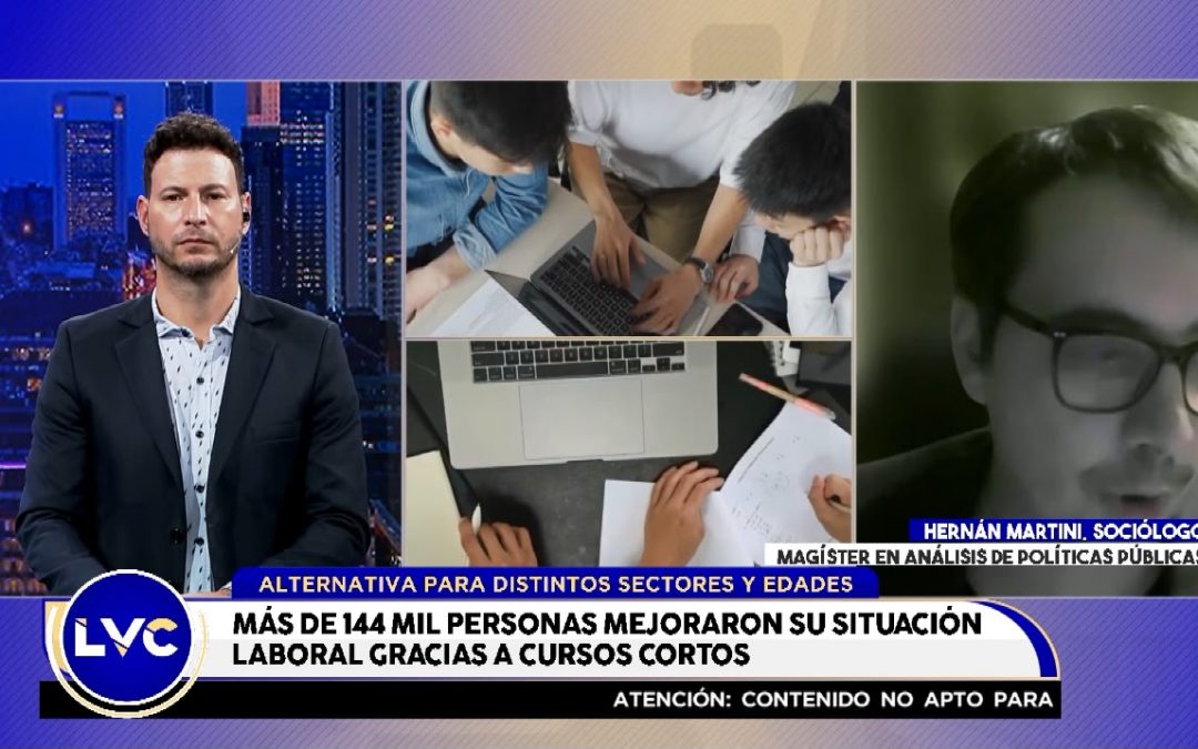 Más de 144.000 personas mejoraron su situación laboral gracias a cursos de formación